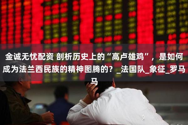 金诚无忧配资 剖析历史上的“高卢雄鸡”，是如何成为法兰西民族的精神图腾的？_法国队_象征_罗马