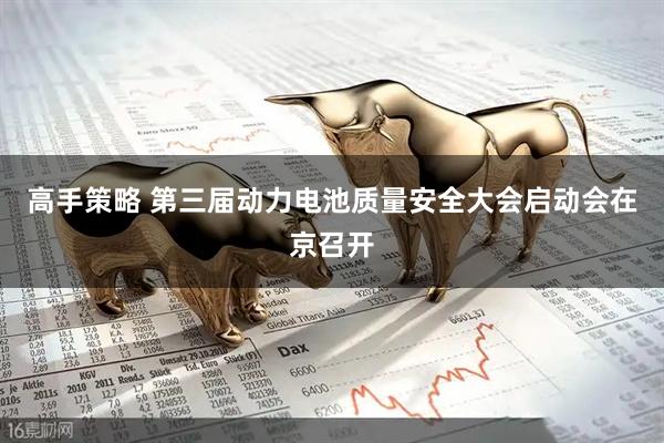 高手策略 第三届动力电池质量安全大会启动会在京召开